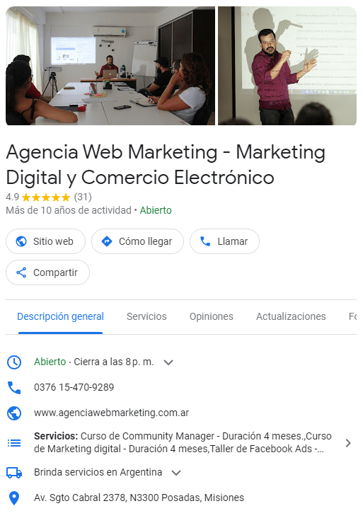 Agencia Web Marketing